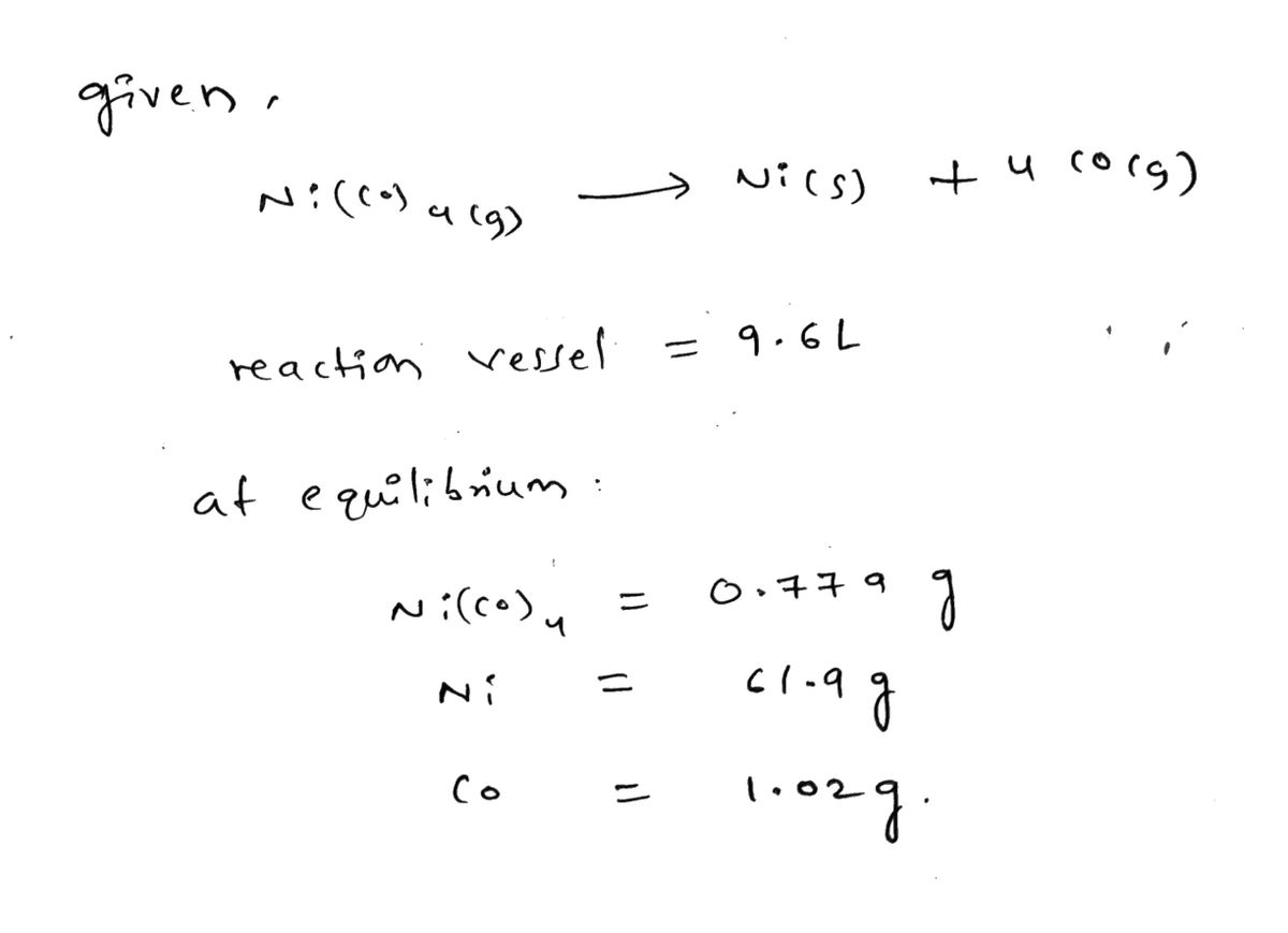 Chemistry homework question answer, step 1, image 1